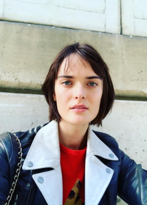 Sam Rollinson in Paris France on October 15, 2018