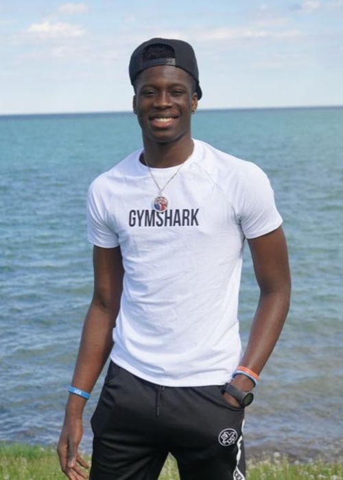 Alex Antetokounmpo as seen in an Instagram Post in June 2020