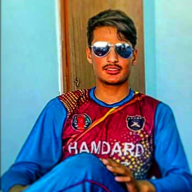 Allah Mohammad Ghazanfar as seen in a picture that was taken in January 2022