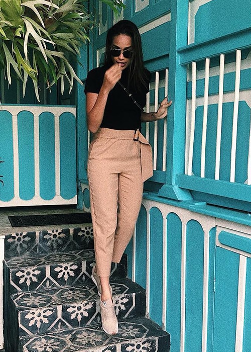 Andrea Tovar as seen on her Instagram Profile in March 2019