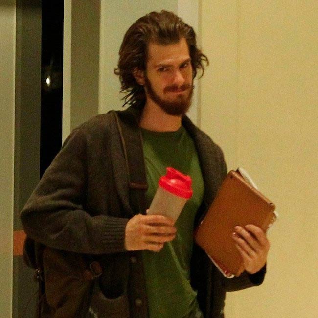 Andrew Garfield on the set of Silence (2016)