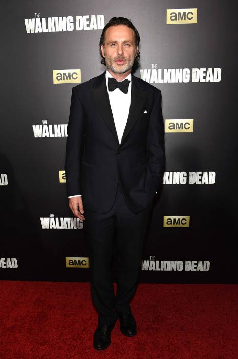 Andrew Lincoln at &ldquo;The Walking Dead" Season 6 Fan Premiere in October 2015