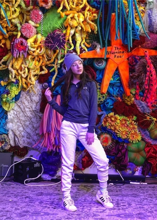Aubrey Anderson-Emmons as seen while posing for the camera in February 2019