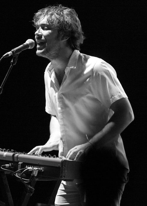 Ben Lovett during a performance in July 2012
