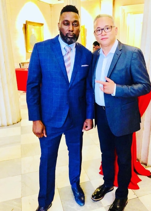 Big Daddy Kane (Left) with Dan Otero in June 2018