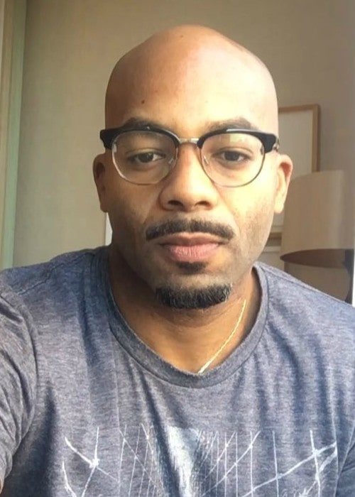 Brandon Victor Dixon in an Insagram selfie as seen in March 2018