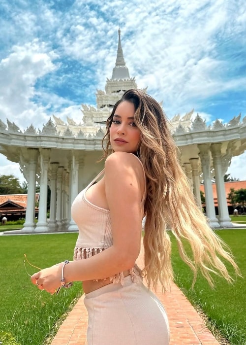 Brianda Deyanara as seen in a picture that was taken in July 2023, at Muang Boran- Ancient City
