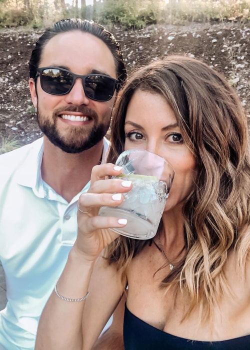 Brock Osweiler and Erin Costales, as seen in September 2020