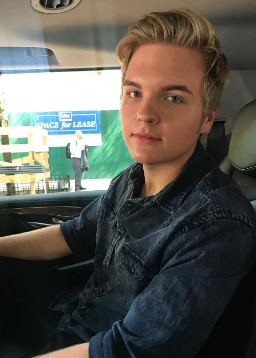 Caleb Lee Hutchinson as seen in New York in August 2018
