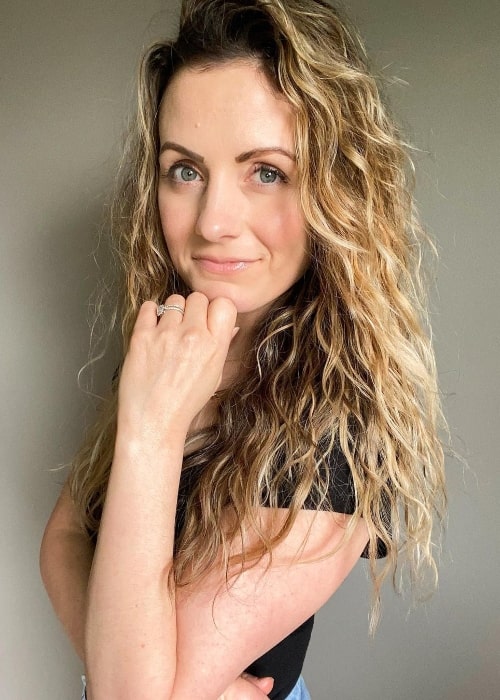 Carly Waddell as seen in August 2020
