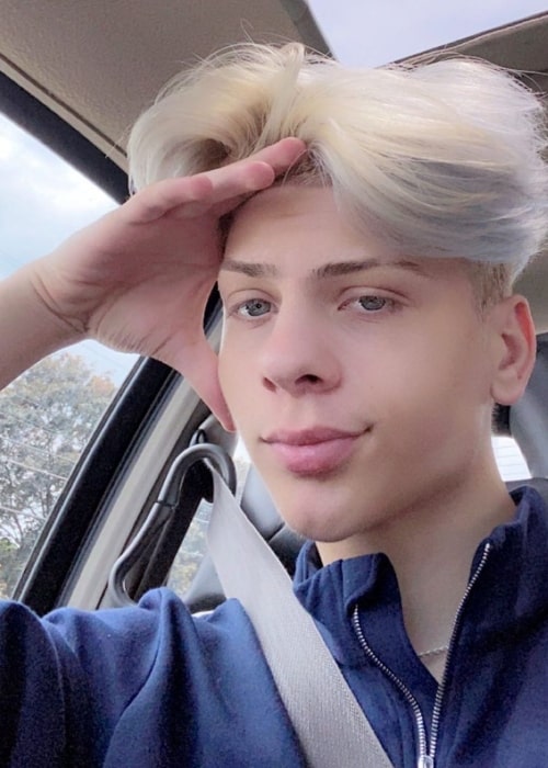 Chris Daniels as seen in a selfie taken in June 2019