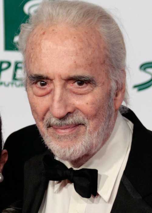 Christopher Lee at the Women's World Awards in Austria in 2009