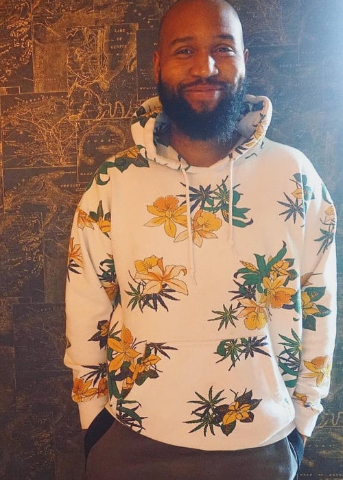 Claude Kelly as seen in an Instagram Post in April 2017
