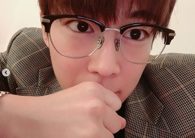 Dawon as seen while taking a selfie in March 2020