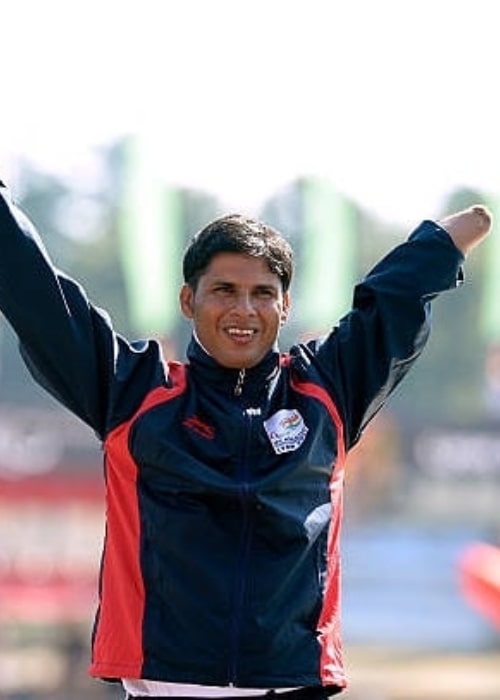 Devendra Jhajharia as seen in an Instagram Post in August 2014