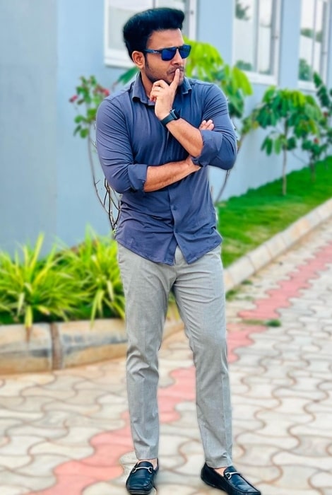 Getup Srinu in an Instagram post in April 2023