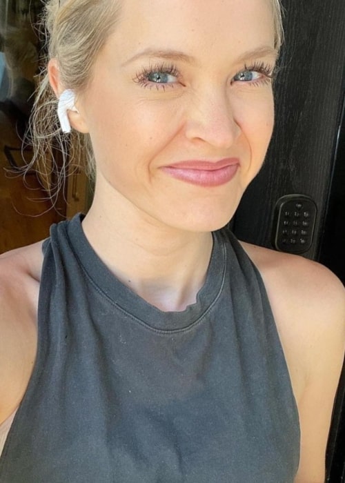 Hannah Billingsley as seen in a selfie that was taken in May 2022
