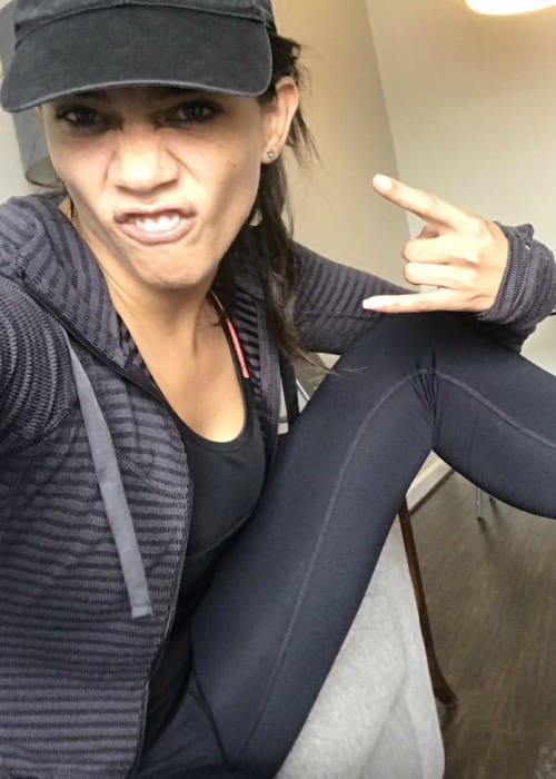 Hannah John-Kamen as seen in August 2017