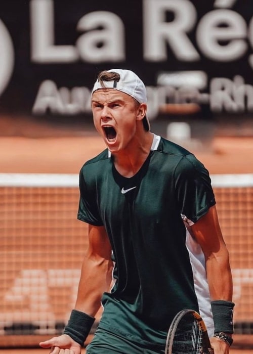 Holger Rune as seen in an Instagram Post in May 2022