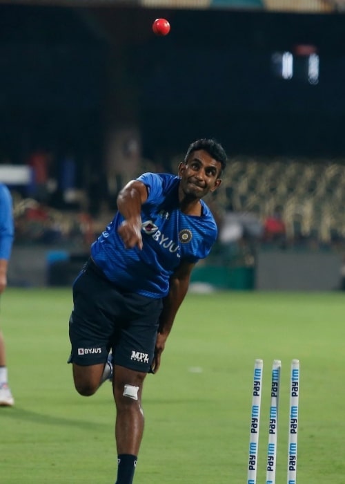 Jayant Yadav as seen in an Instagram Post in March 2022