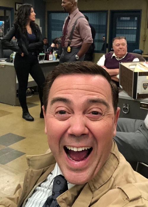 Joe Lo Truglio excited for a new episode of Brooklyn Nine-Nine in April 2018