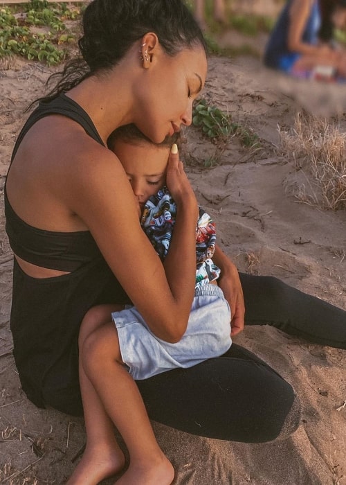 Josey Hollis Dorsey as seen in a picture alongside his mother