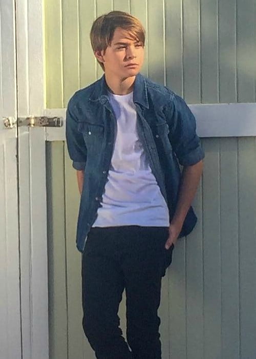 Judah Lewis in an Instagram post as seen in June 2018
