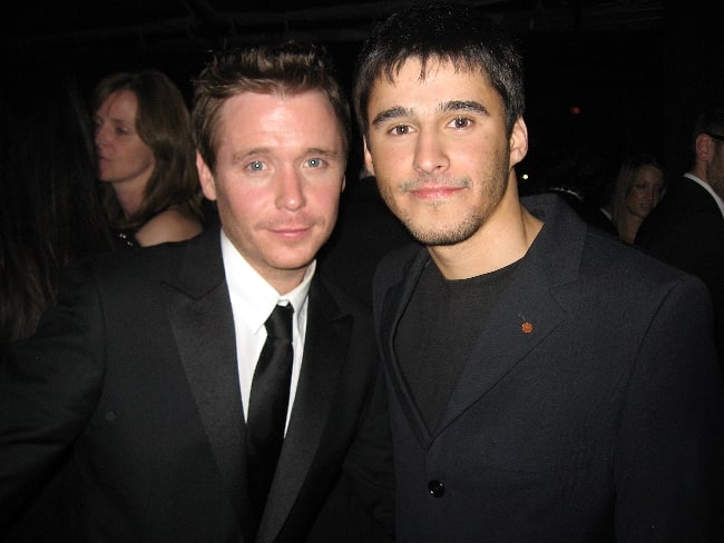 Kevin Connolly (Left) and Josh Wood in 2009