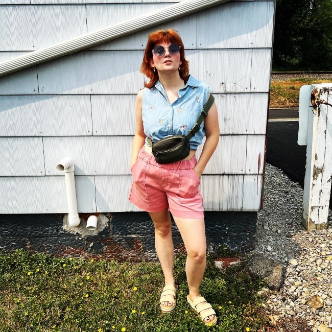 Kimberly Rhoades as seen in a picture taken in Pittsburgh, Pennsylvania in June 2023