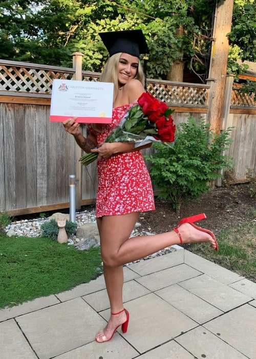 Kristina Maione as seen in an Instagram Post in August 2020