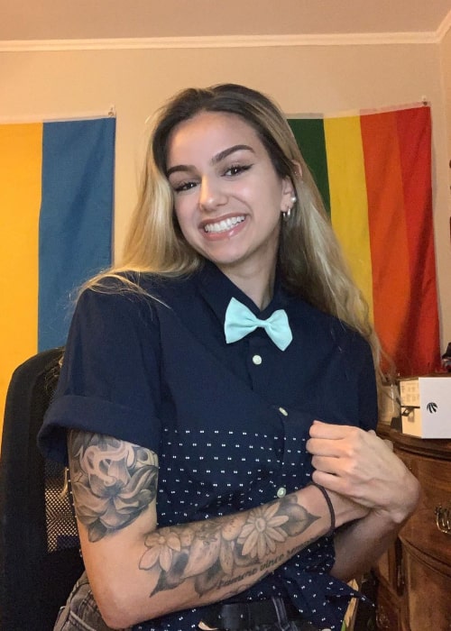 Kristina Maione as seen in an Instagram Post in July 2020