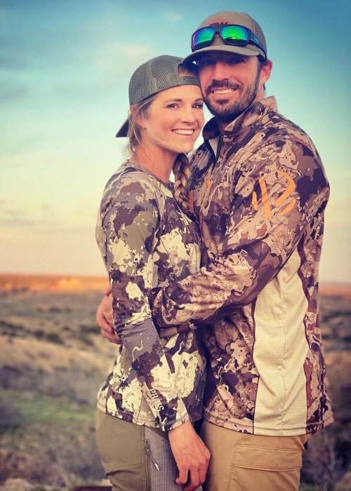 Kristy Lee Cook and Lee Orr, as seen in April 2020