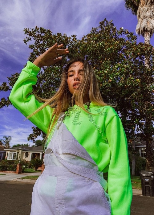 Kylie Cantrall as seen while posing for the camera in August 2019