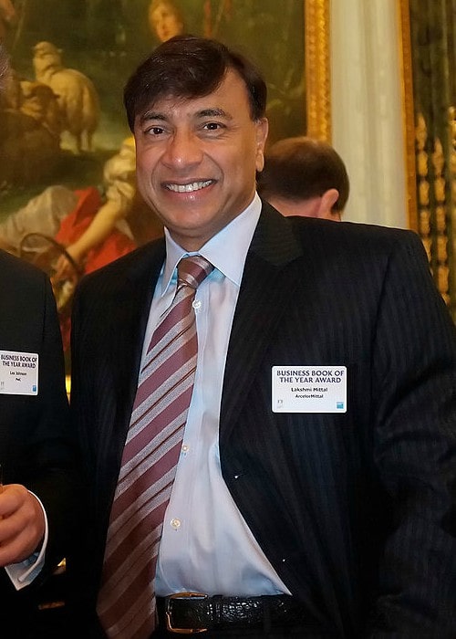 Lakshmi Mittal as seen in November 2011