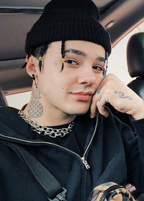 Lil Drip in a selfie in March 2019