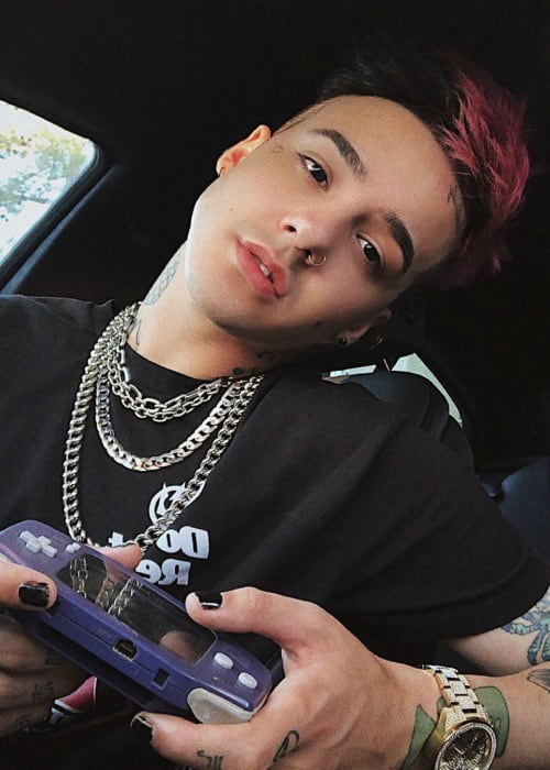 Lil Drip in an Instagram post as seen in July 2019