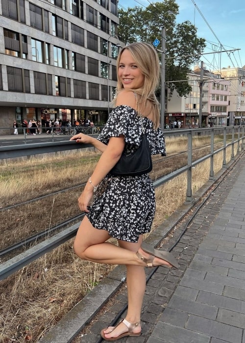 Lisa K&uuml;ppers as seen in a picture that was taken in July 2023, in Cologne, Germany