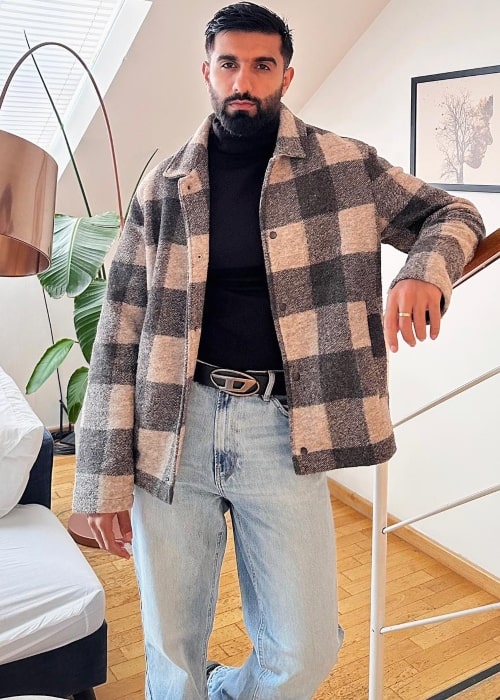 Manav Chhabra as seen in a picture that was taken in January 2024, at Prague, Czech Republic