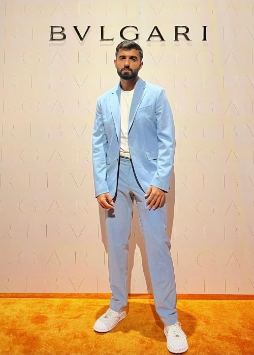 Manav Chhabra in a picture that was taken in January 2024
