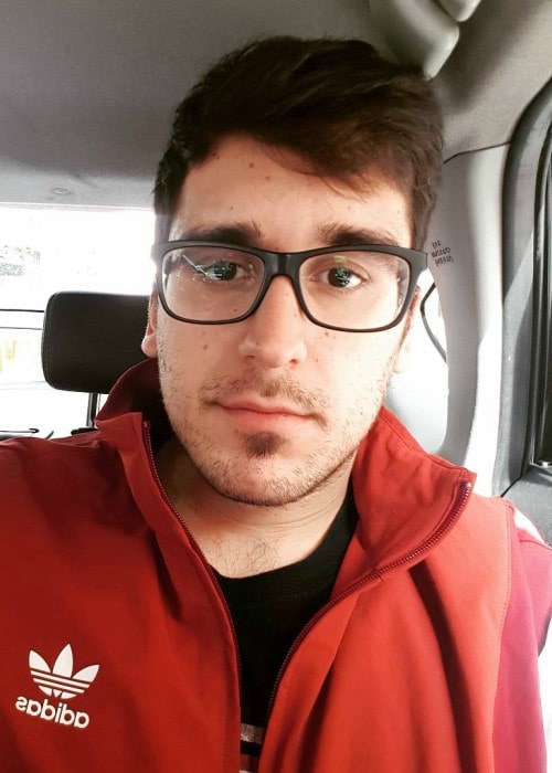 Mangel Rogel in a selfie in February 2017