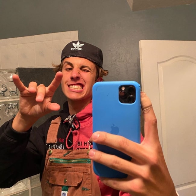 Marko Terzo as seen in a selfie that was taken in June 2020