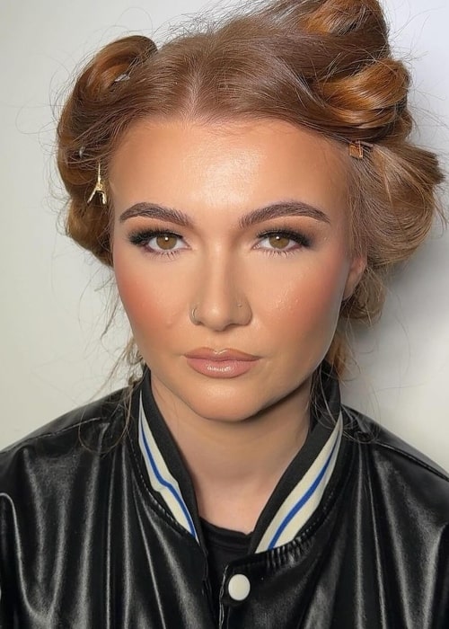 Millie B as seen in a picture that was taken in January 2024