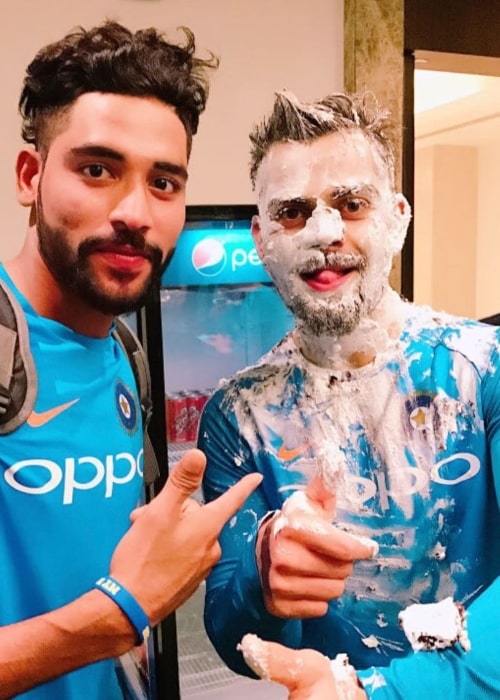 Mohammed Siraj Height, Weight, Age, Body Statistics