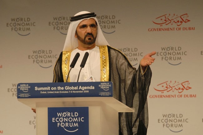 Mohammed bin Rashid Al Maktoum as seen in November 2008