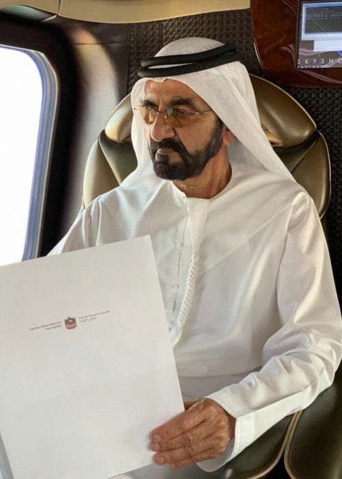 Mohammed bin Rashid Al Maktoum in an Instagram post in September 2019