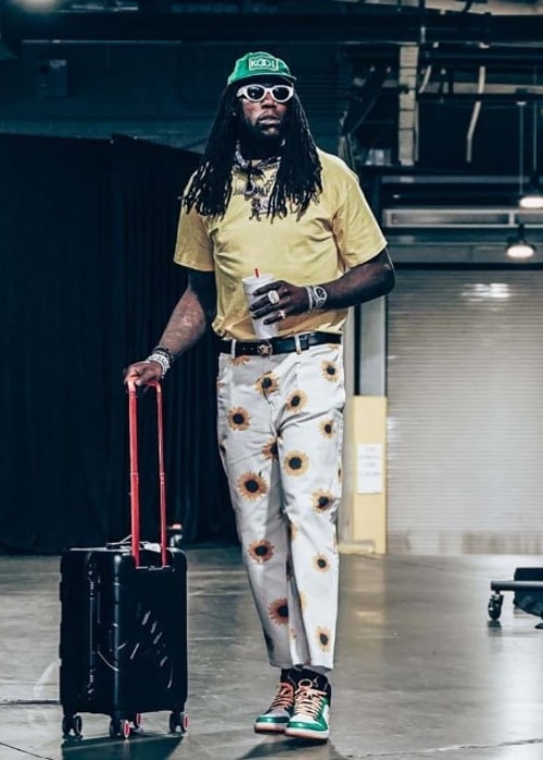Montrezl Harrell as seen in an Instagram Post in March 2022
