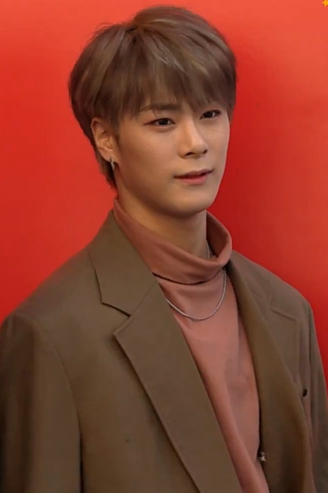 Moonbin seen at the 2019 Hera Seoul Fashion Week in 2018
