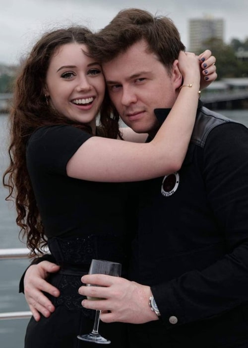 Muselk and Liv Bevan, as seen in March 2020