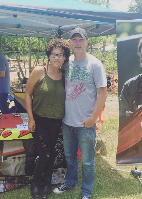 Nichole Brown and Dusty Horne in May 2019