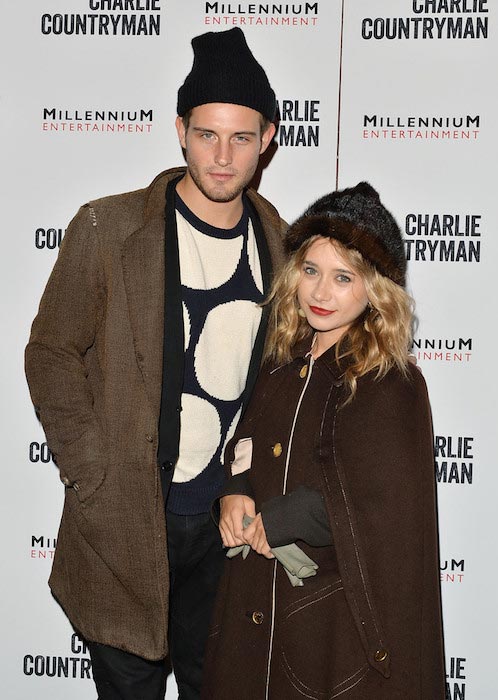 Nico Tortorella and Olesya Rulin at the "Charlie Countryman" screening in November 2013